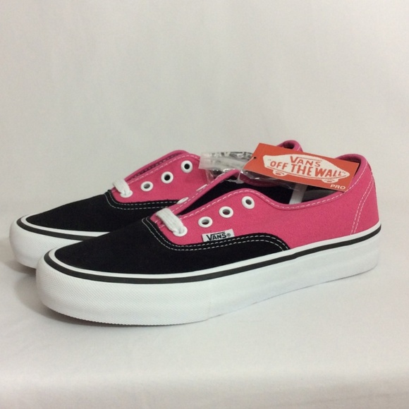 Vans Shoes - NWT Vans Unisex Authentic Pro Magenta Sneakers